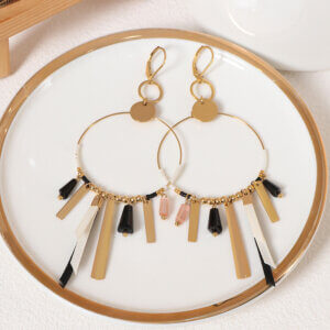 Eye Catching Bohemian Long Tassel Earrings With Vintage Flair