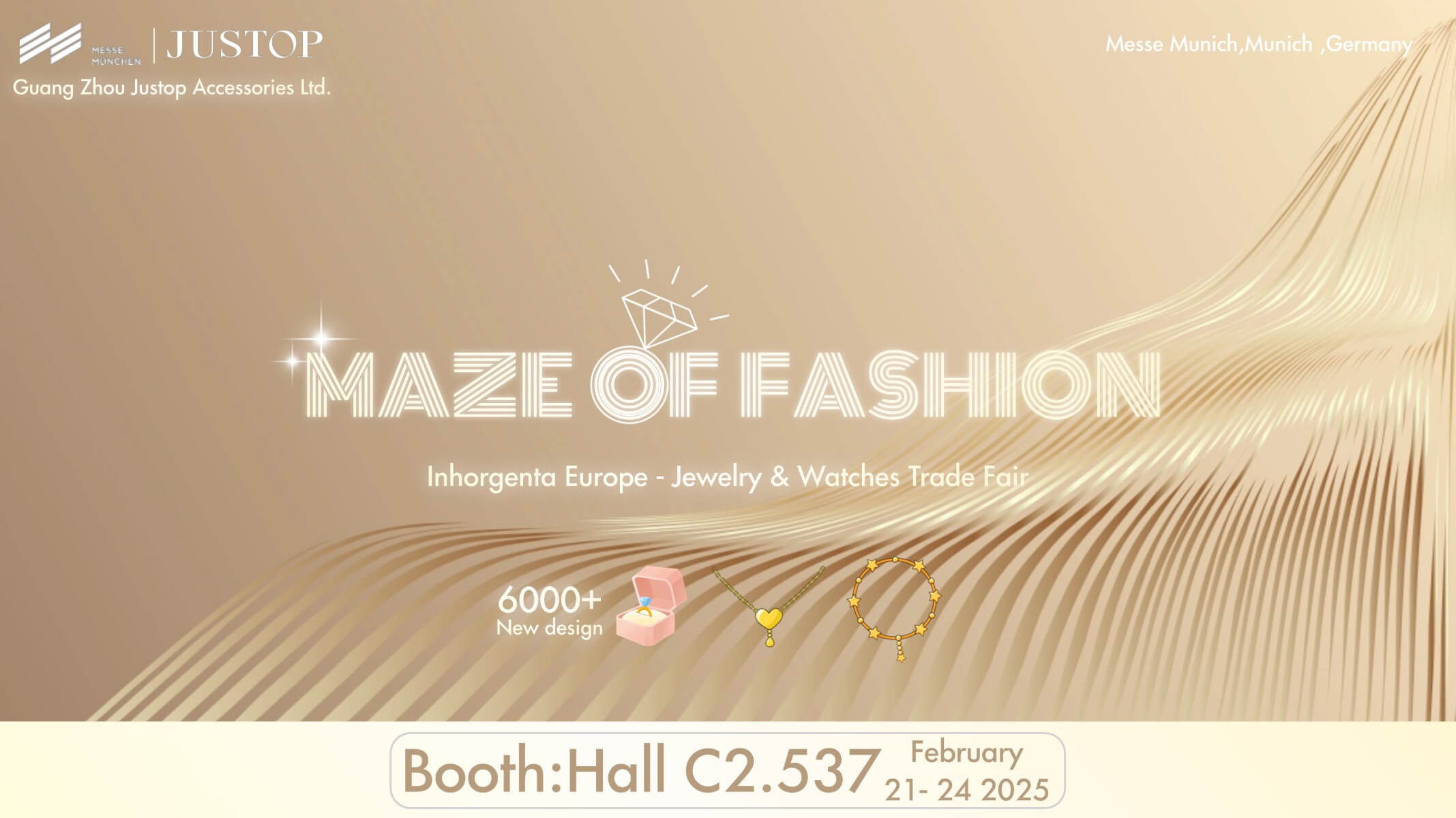 Hexingsheng Jewelry | Inhorgenta Munich 2025: A Premier Event for the Jewelry and Watch Industry