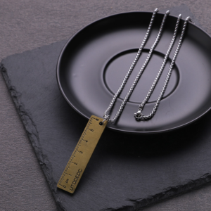 Ruler Jewelry: Where Tools Become Wearable Identity