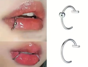 Hexingsheng Jewelry | Contact Non Piercing Lip Ring: A Stylish Alternative to Piercing