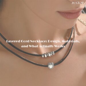 Hexingsheng Jewelry | قلادة الحبل المطبقة (Layered Cord Necklace): التصميم، الخامات، والأساليب التي تعمل بالفعل