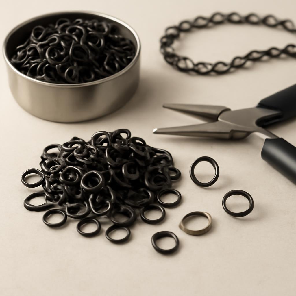 Hexingsheng Jewelry | Premium Black Stainless Jump Rings: The Ultimate Solution for Jewelry and Craft Enthusiasts Premium Black Stainless Jump Rings: The Ultimate Solution for Jewelry and Craft Enthusiasts