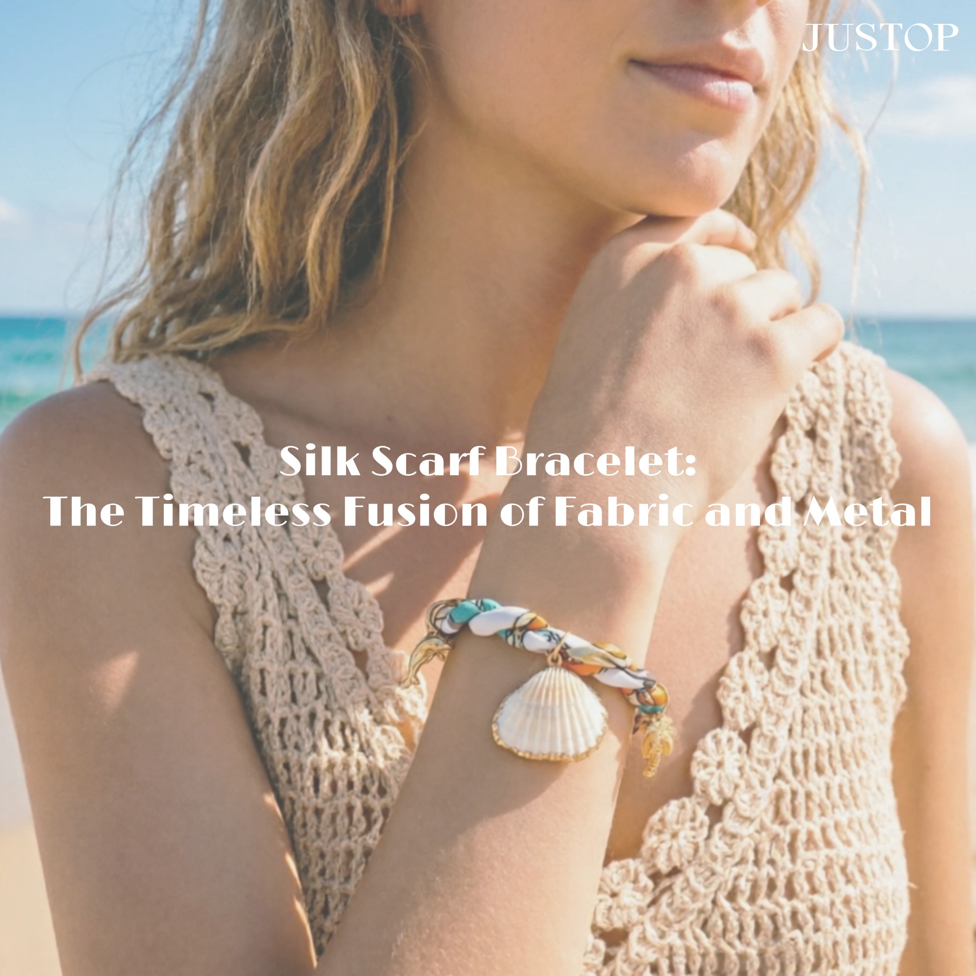 Silk Scarf Bracelet: The Timeless Fusion of Fabric and Metal