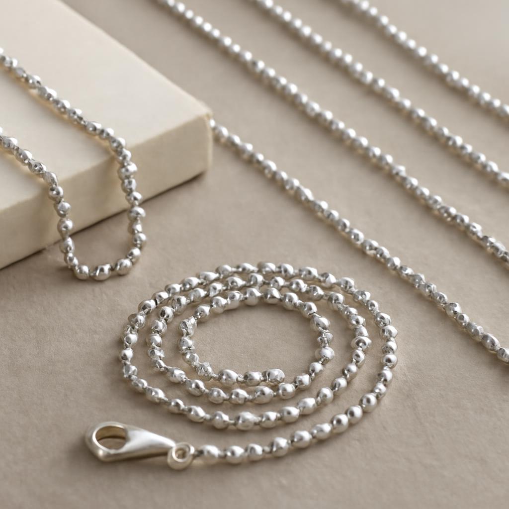 Hexingsheng Jewelry | Maximizing the Appeal of Sterling Silver Ball Chains for Wholesale Buyers
